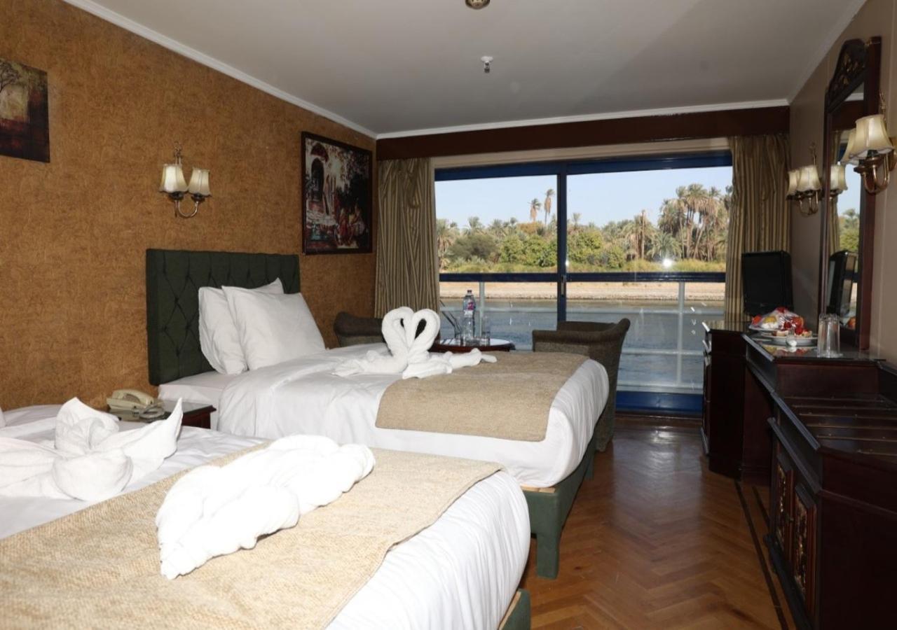 Nile Cruise Al Nabiltan Every Saturday From Luxor 4 Nights & Every Wednesday From Aswan 3 Nights Al Karnak Kültér fotó