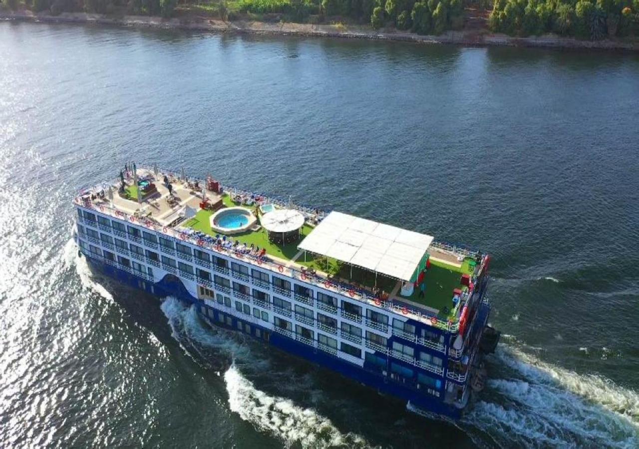 Nile Cruise Al Nabiltan Every Saturday From Luxor 4 Nights & Every Wednesday From Aswan 3 Nights Al Karnak Kültér fotó