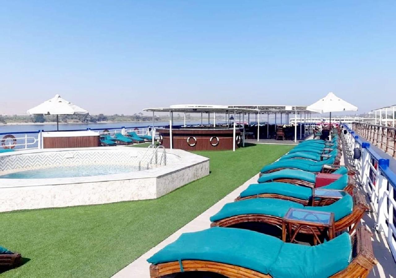 Nile Cruise Al Nabiltan Every Saturday From Luxor 4 Nights & Every Wednesday From Aswan 3 Nights Al Karnak Kültér fotó